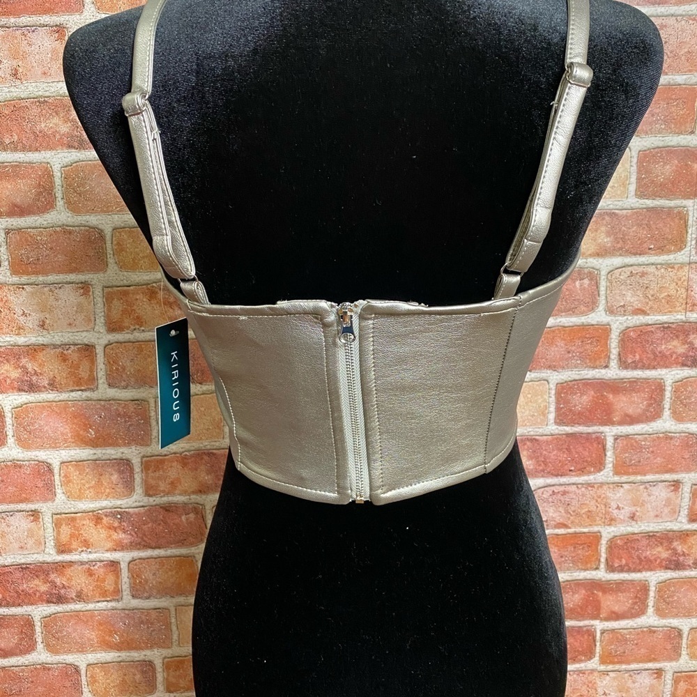 Faux leather top Size S - Picture 5 of 5